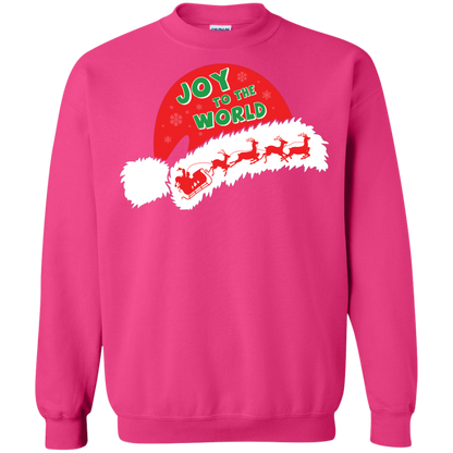 Christmas T-shirt Joy To The World Heliconia