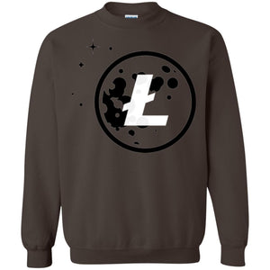 Litecoin Moon Logo Cryptocurrency T-shirt