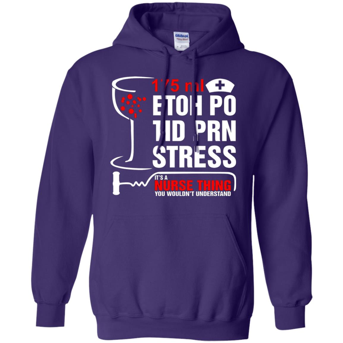 Its Nurse Thing You Wouldnt Registered Nurse Saying Shirt Purple