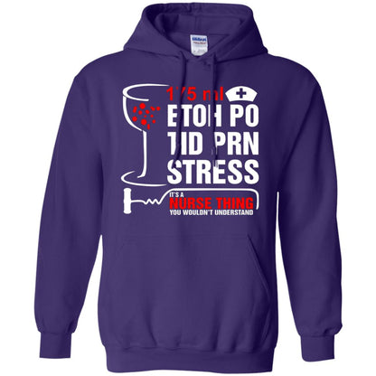 Its Nurse Thing You Wouldnt Registered Nurse Saying Shirt Purple