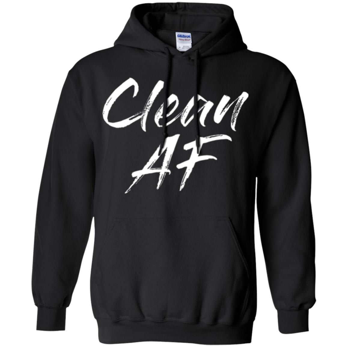 Clean Af T-shirt Black