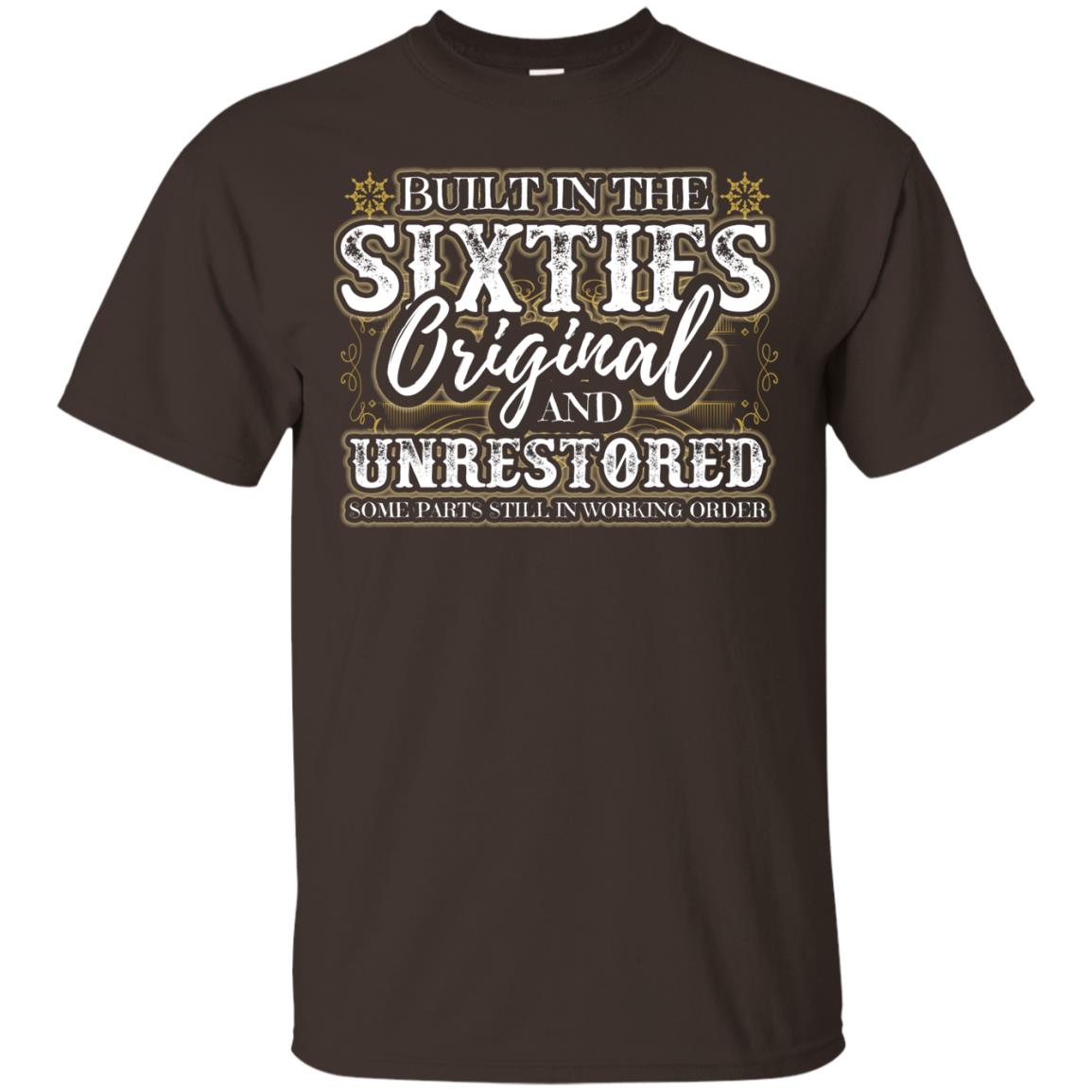 Built In The Sixties Original And Unrestored 1960s Birthday Shirt Dark Chocolate