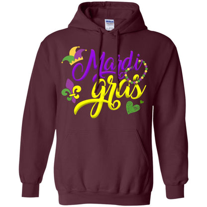 Mardi Gras 2018 T-shirt Maroon
