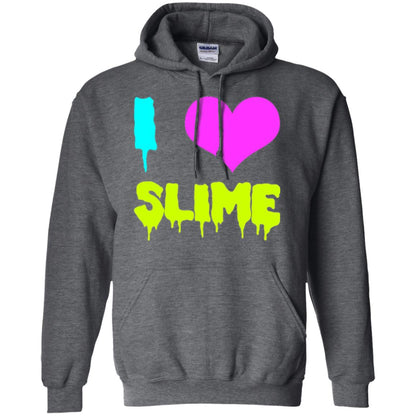 I Love Slime T-shirt Dark Heather