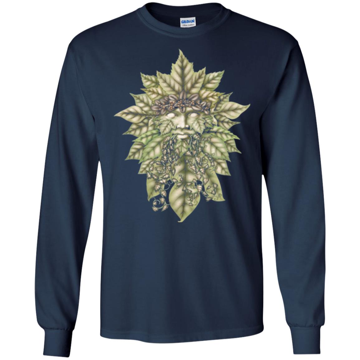 Greenman Green Man Festival T-shirt Navy