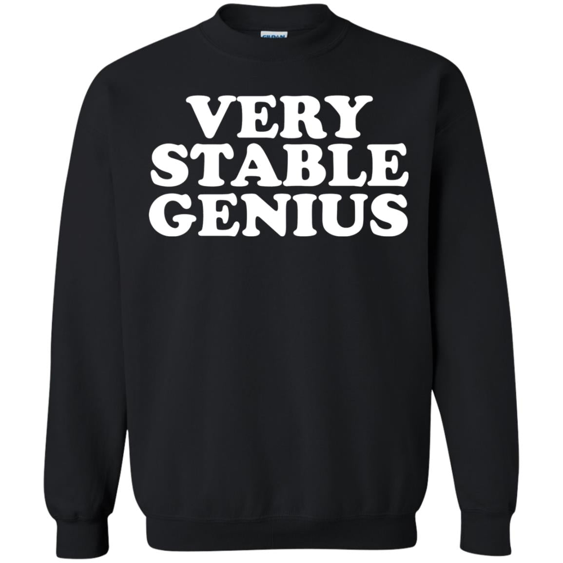 Very Stable Genius T-shirt Black