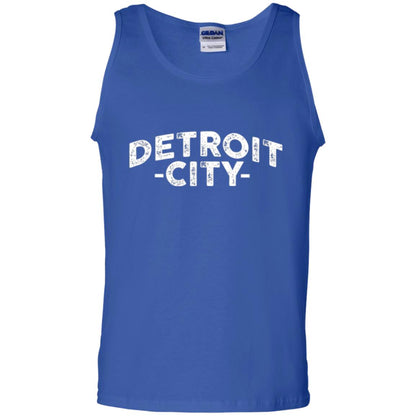 Detroit Michigan T-shirt Royal