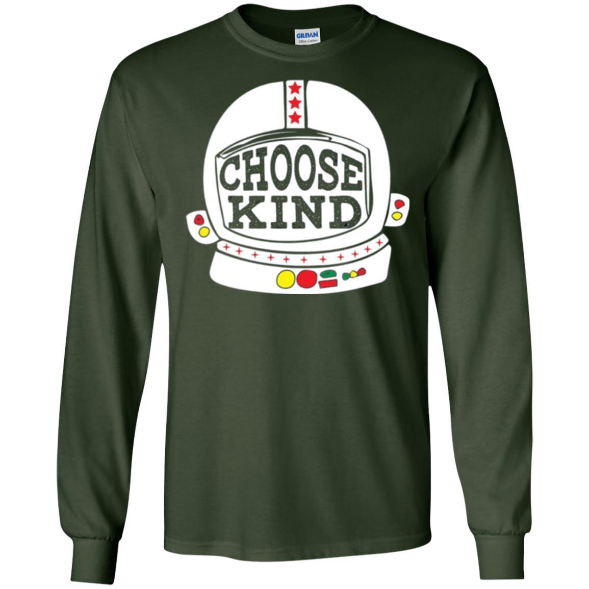 Anti Bullying T-shirt Choose Kind Choose Kindness Forest Green