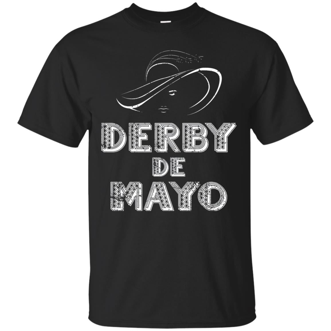 Derby De Mayo Womens Hat Derby Shirt Black