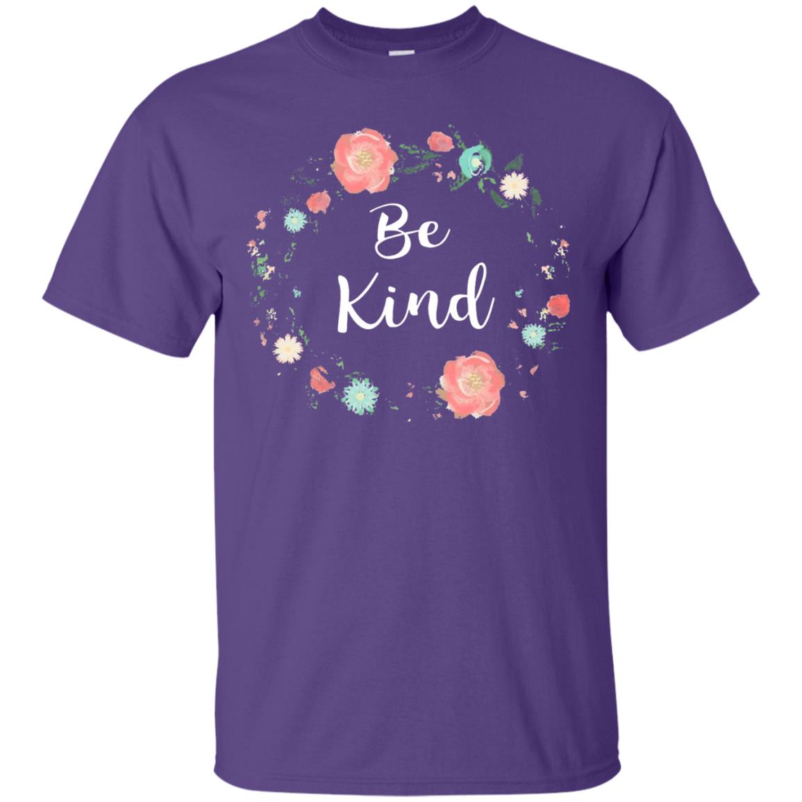 Be Kind Anti Bullying T-shirt Purple