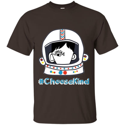Anti Bullying T-shirt Choose Kind Be Kind Dark Chocolate