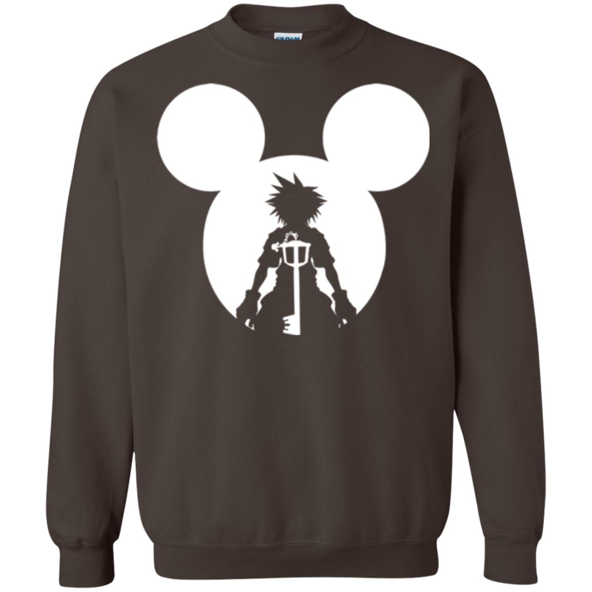 Mickey Lovers T-shirt Disney Kingdom Hearts Dark Chocolate