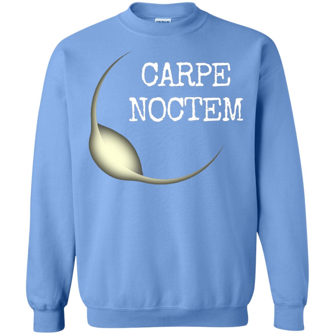 Carpe Noctem Lunar Eclipse T Shirt Carolina Blue