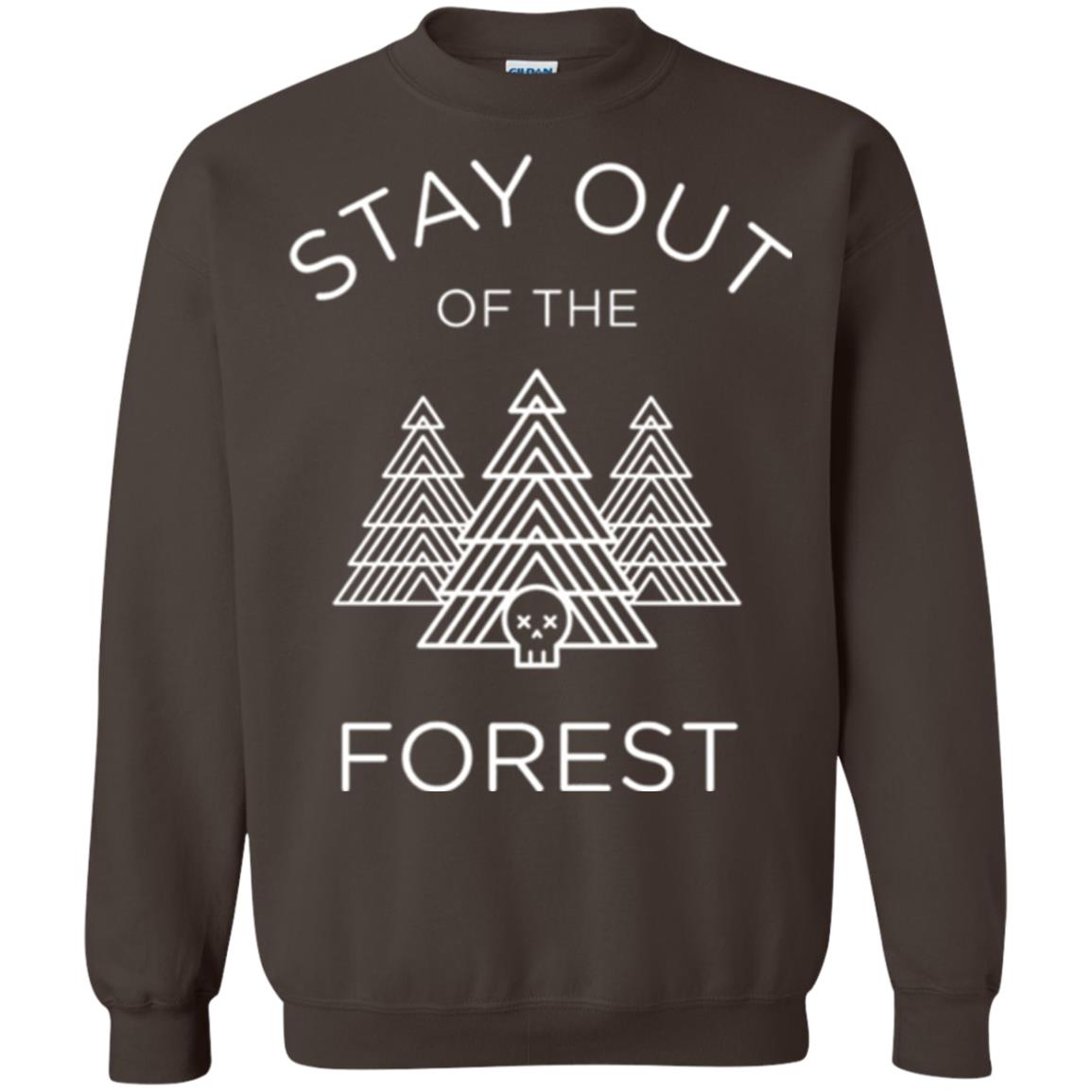 Murderino T-shirt -stay Out Of The Forest Dark Chocolate