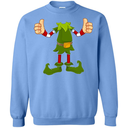 Chirstmas T-shirt Funny Elf Carolina Blue
