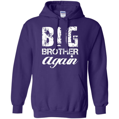 Big Brother Again T-shirt New Baby Purple