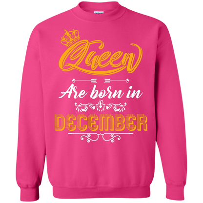 Brithday T-Shirt Queen Are Born In December Heliconia