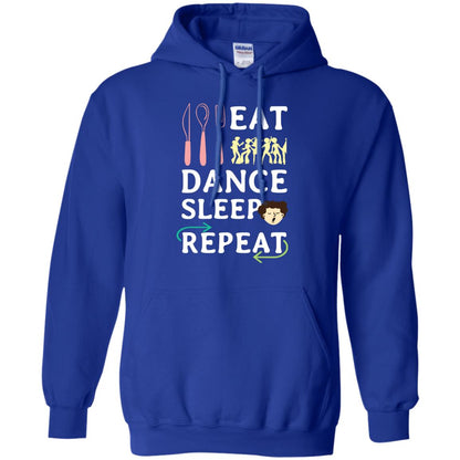 Eat Dance Sleep Repeat Dance Lover Shirt Royal
