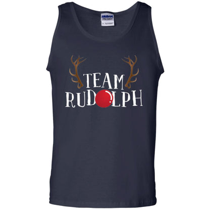 Christmas T-shirt Reindeer Team Rudolph Navy