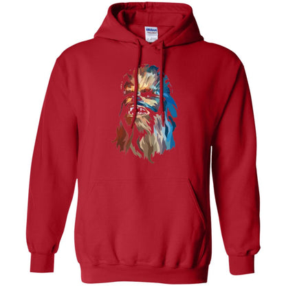 Chewbacca Art T-shirt Red