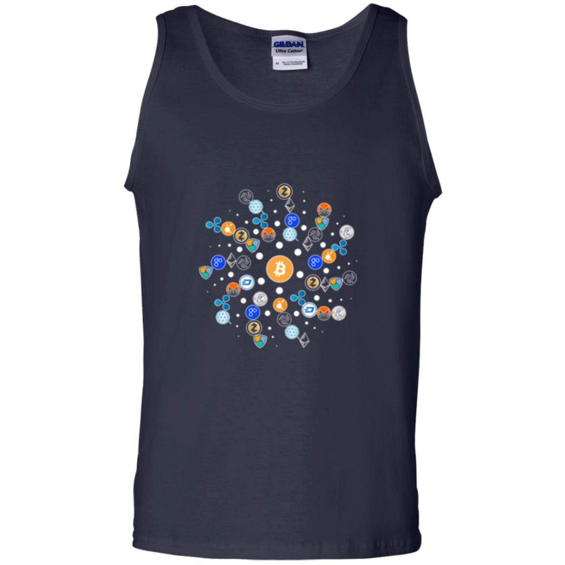 Cryptocurrency T-shirt Navy