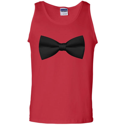 Big Black Bow Tie Tee Shirt Red