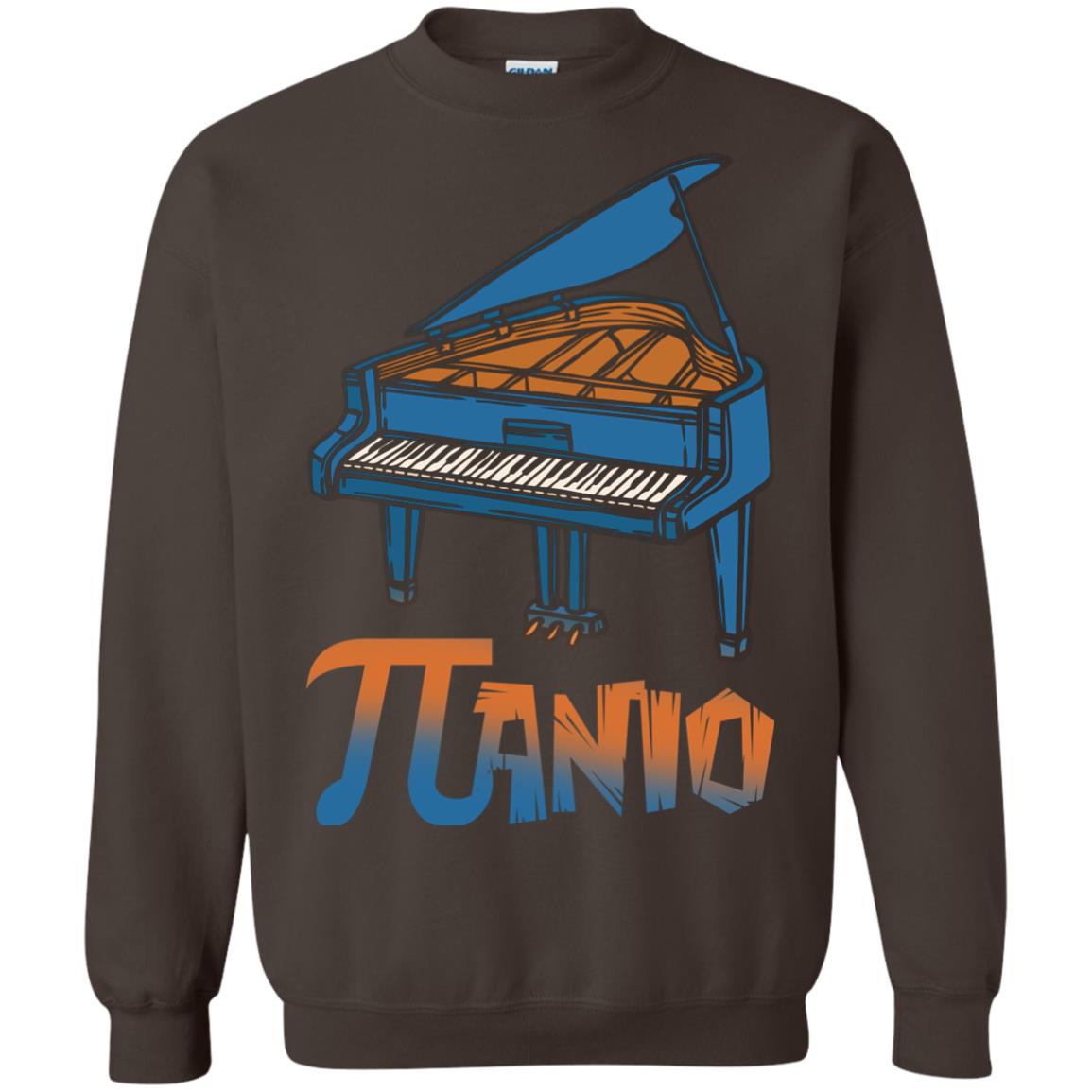 Pi Day T-shirt Funny Piano Lover Dark Chocolate