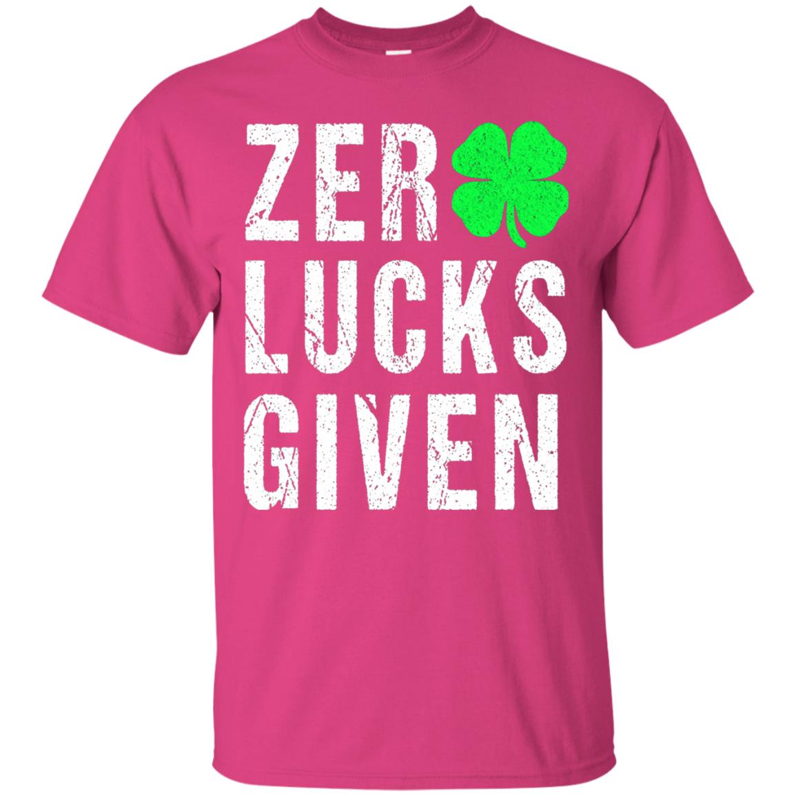 Shamrock Irish Funny Saint Patrick_s Day T-shirt Heliconia