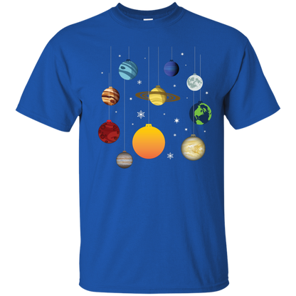 Christmas T-shirt Joy To Universe Christmas Royal