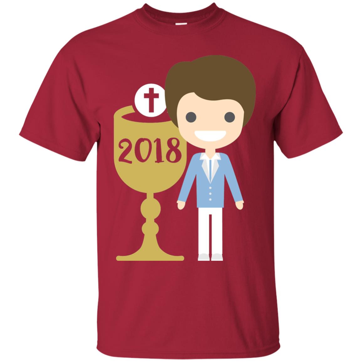 First Communion 2018 1st Holy Communion Shirt Cardinal