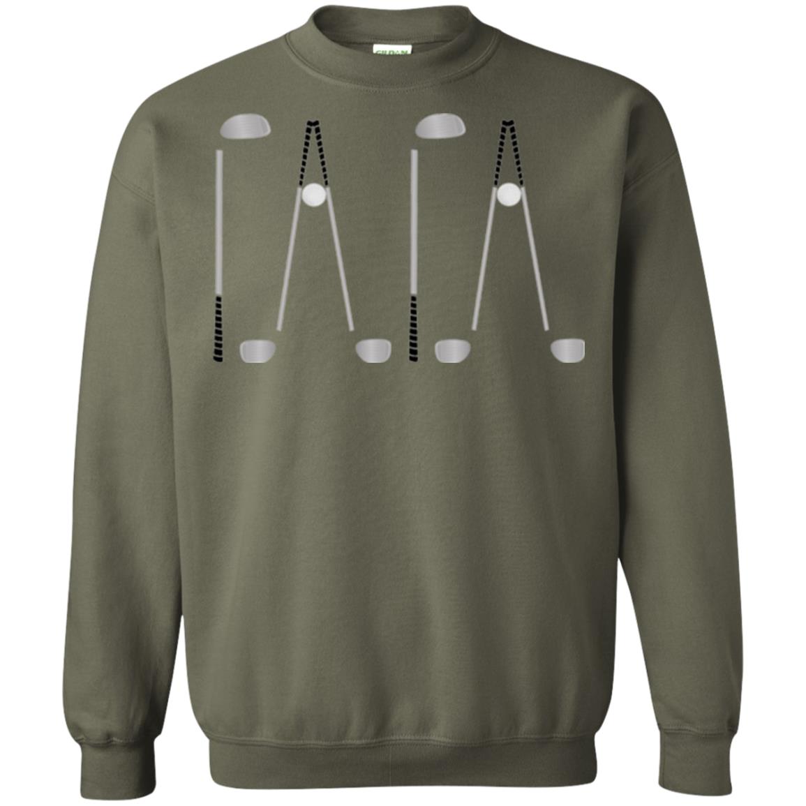 Golf Lovers T-shirt Papa Military Green