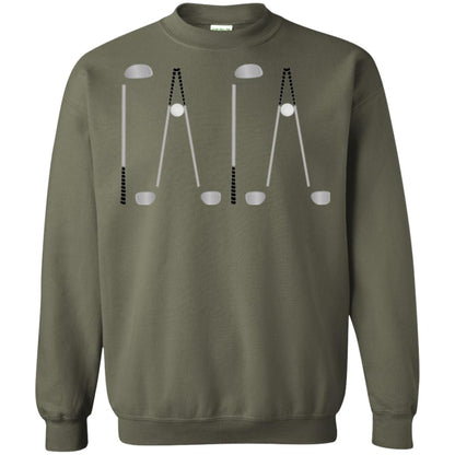 Golf Lovers T-shirt Papa Military Green