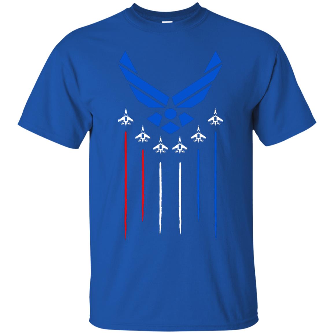 Air Force America Military Shirt Royal