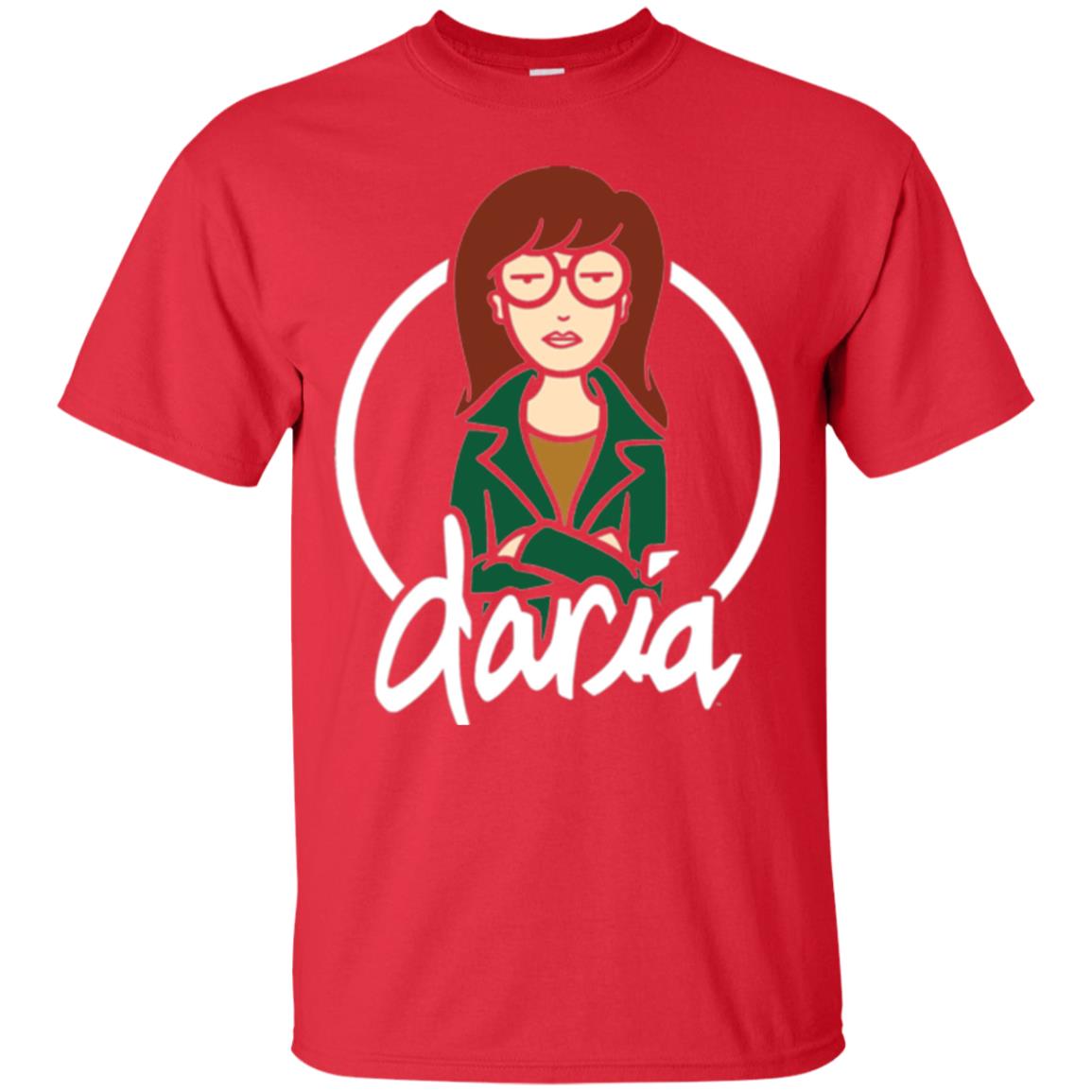 Mtv Daria T-shirt Mad At The World Red