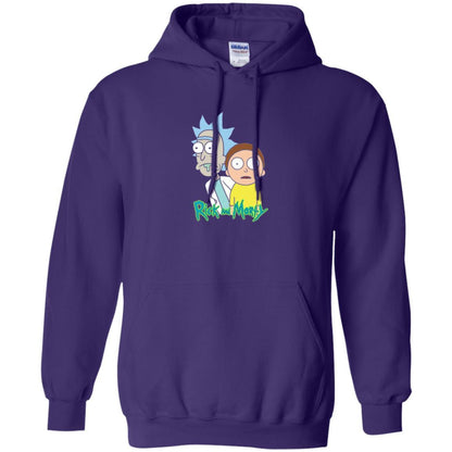 Film T-shirt Rick And Morty Stunned Purple