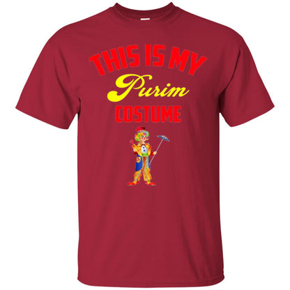 This Is My Purim Costume Purim Day T-shirt Cardinal