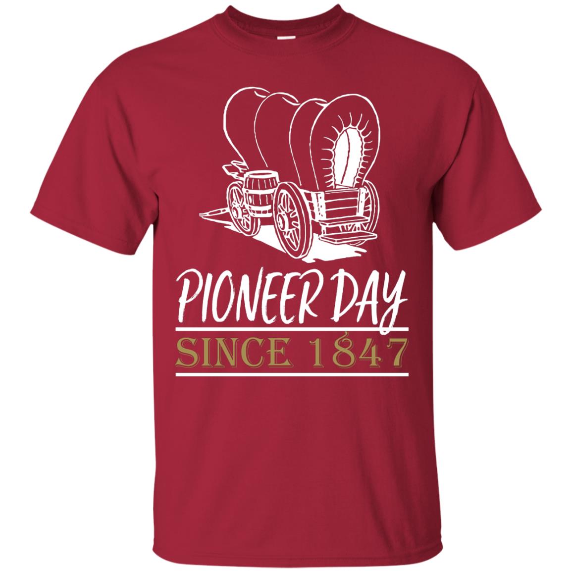 Pioneer Day Since 1847 Shirt Cardinal