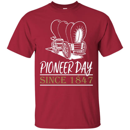 Pioneer Day Since 1847 Shirt Cardinal