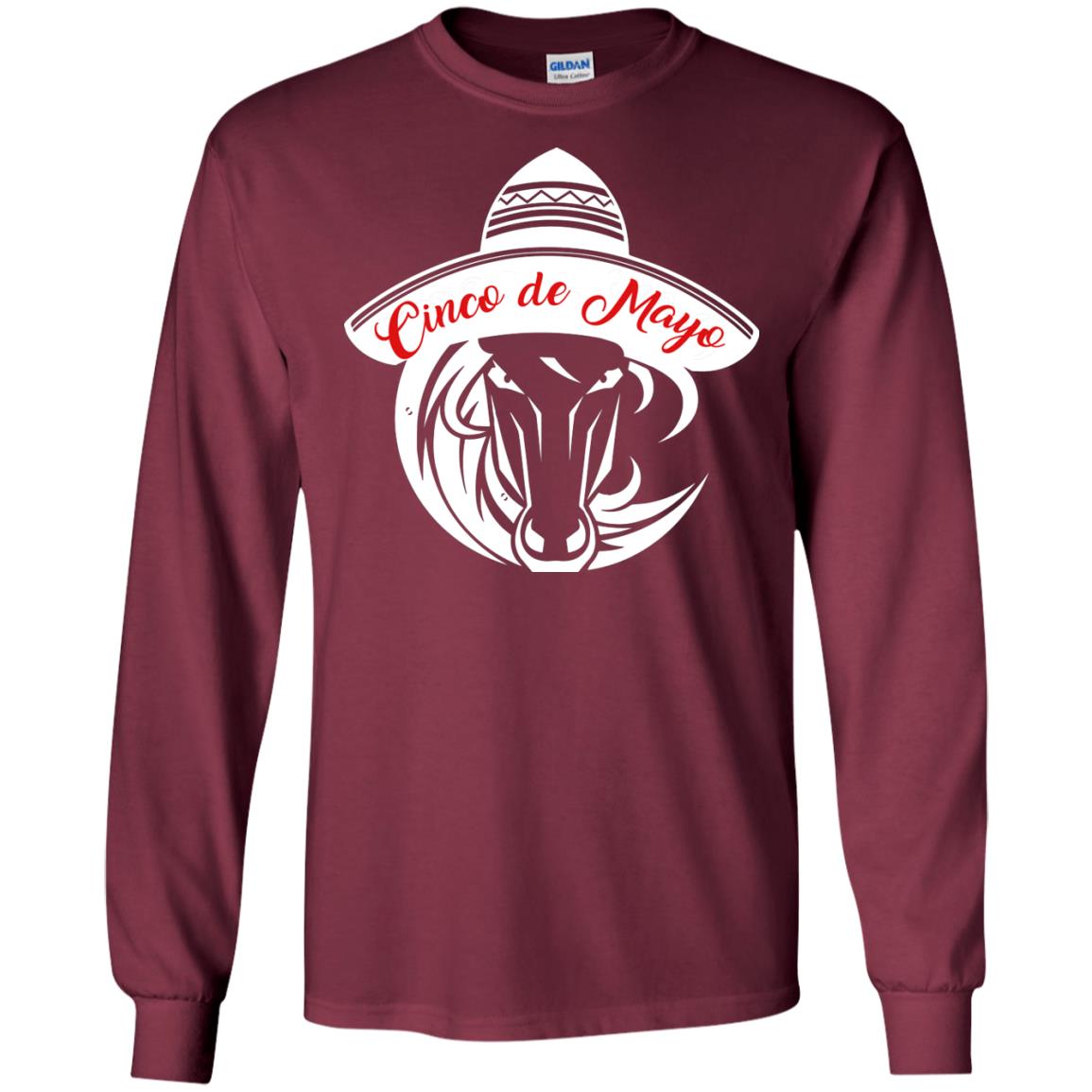 Cinco De Mayo Horse Racing Derby Day 2018 Shirt Maroon