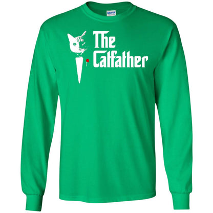 Daddy T-shirt The Catfather Irish Green