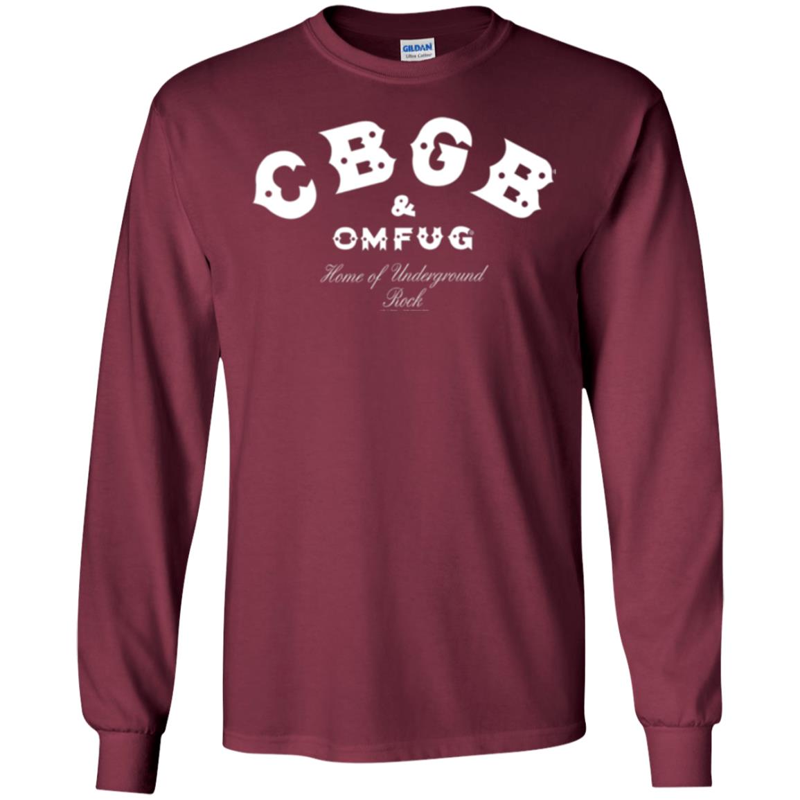 Cbgb T-shirt Country Bluegrass Blues Maroon