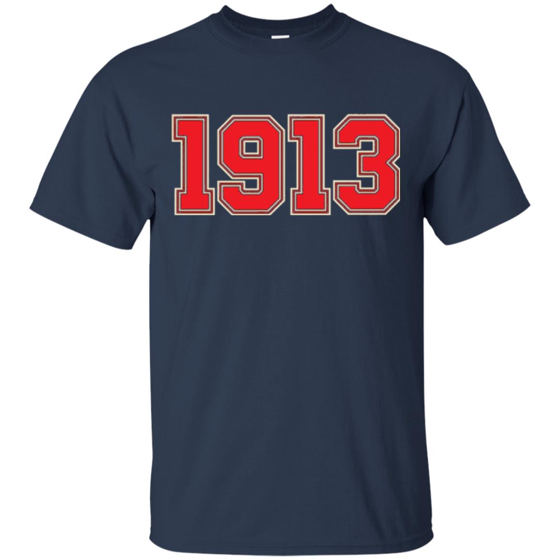 Delta Black Red Jersey Sigma 1913 T-shirt Navy