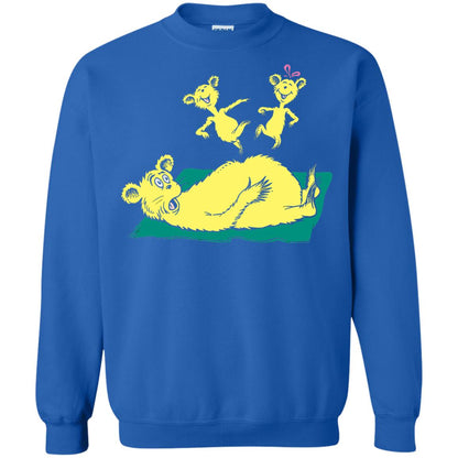 Dr. Seuss Hop On Pop Book Lover T-shirt Royal