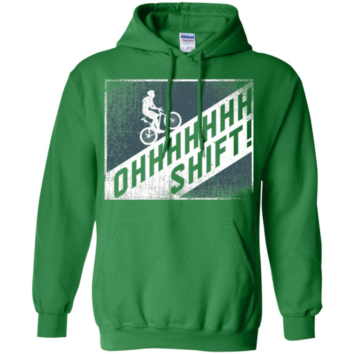 Cyclist T-shirt Oh Shift Irish Green