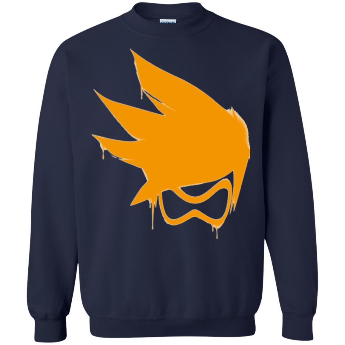 Film T-shirt Tracer Orange Spray T-shirt Navy