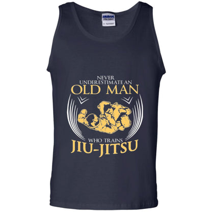 Old Man Who Trains Jiu Jitsu Jiu Jitsu T-shirt Navy