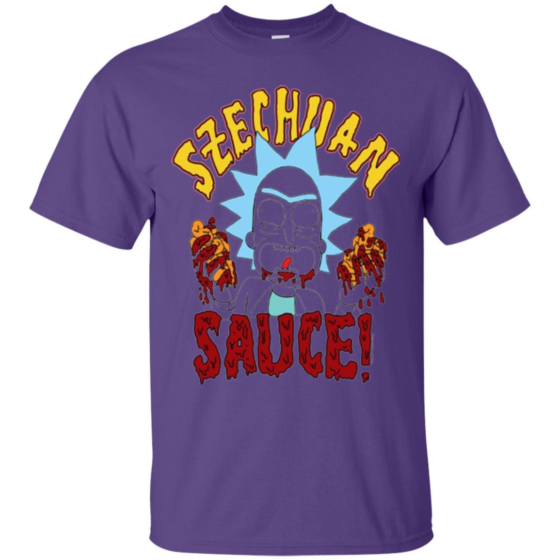 Film T-shirt Szechuan Sauce T-shirt Purple