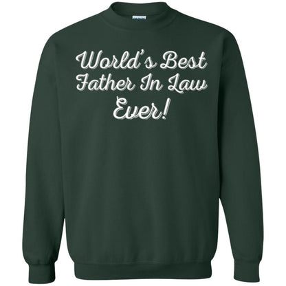 Daddy T-shirt World's Best Father In Law Ever T-shirt Forest Green
