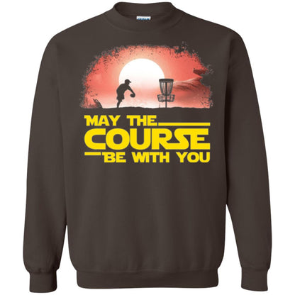 May The Course Be With You T-shirt Dark Chocolate