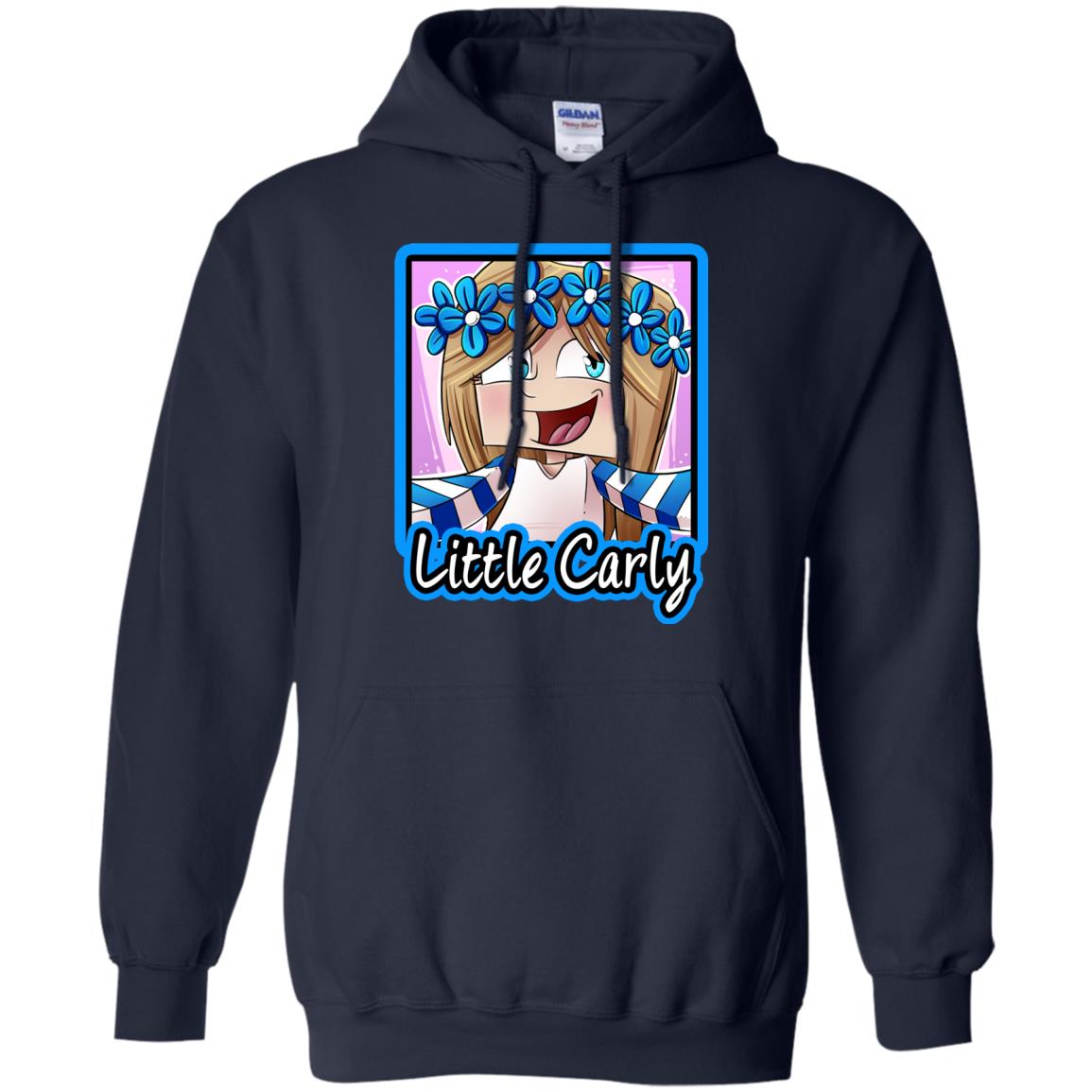 Little Carly Minecraft Little Club Adventures Shirt Navy